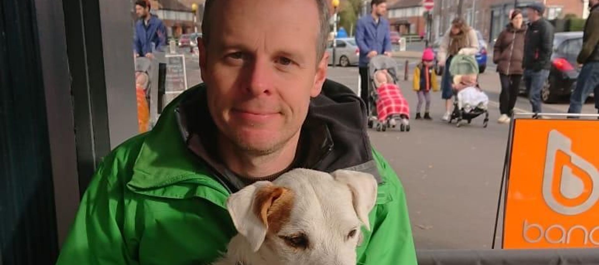Rob and Max The Dog