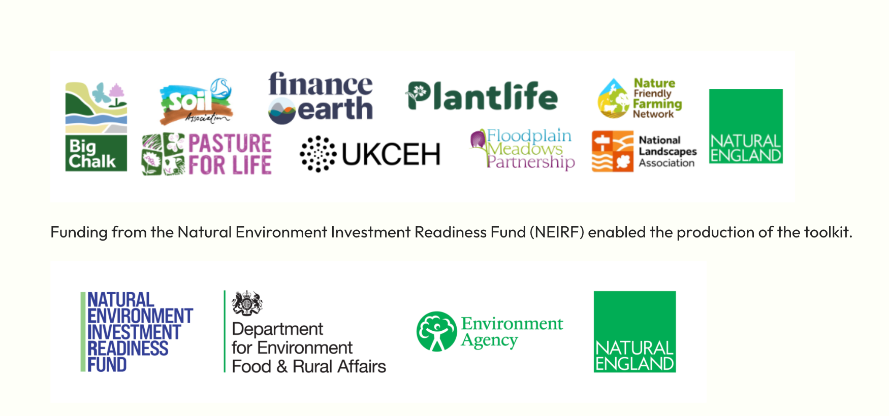 Funding partners