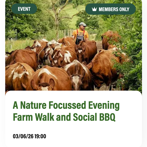 A Nature Focussed Evening Farm Walk and Social BBQ